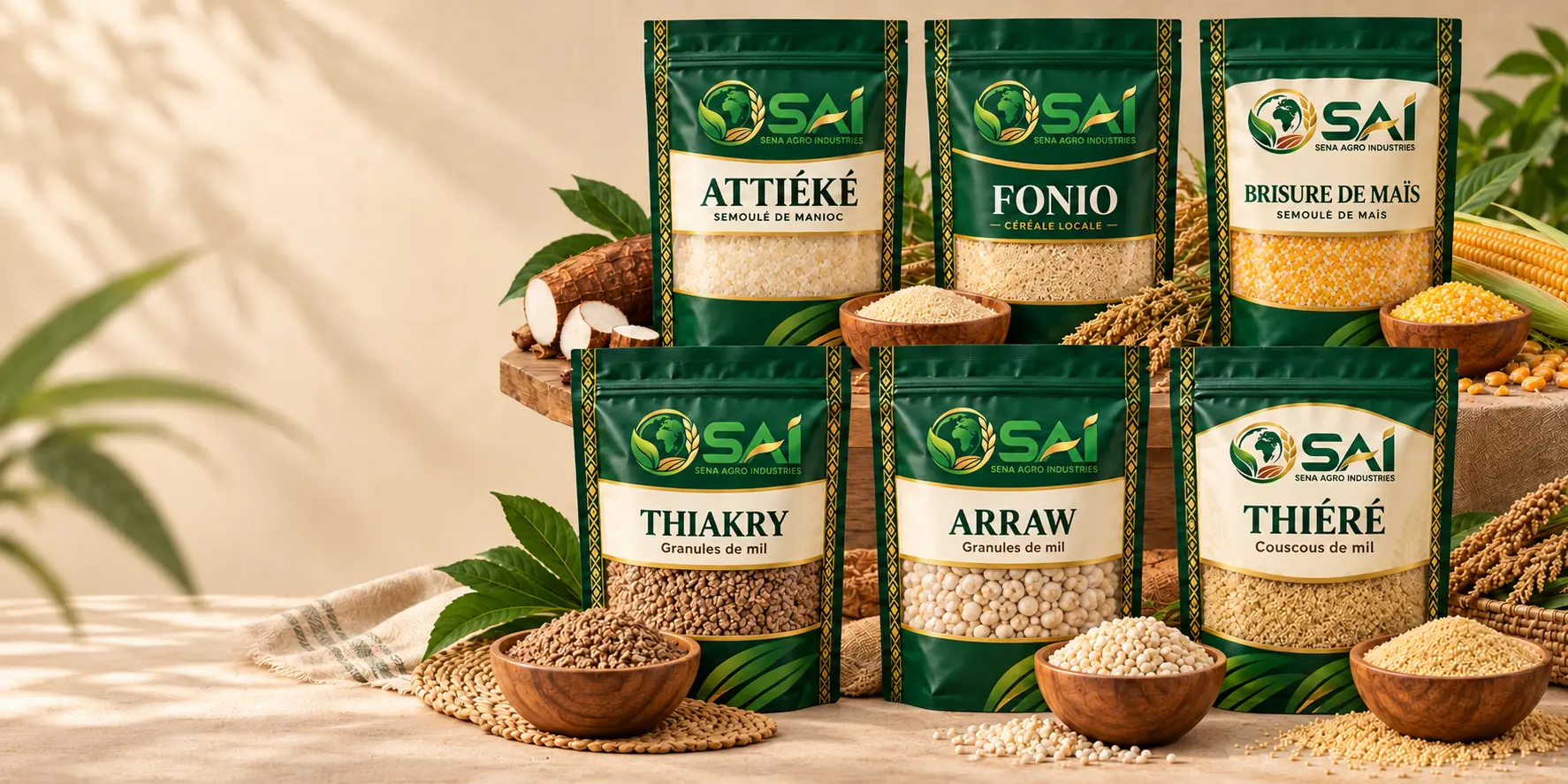 SAI range of local cereals and specialities