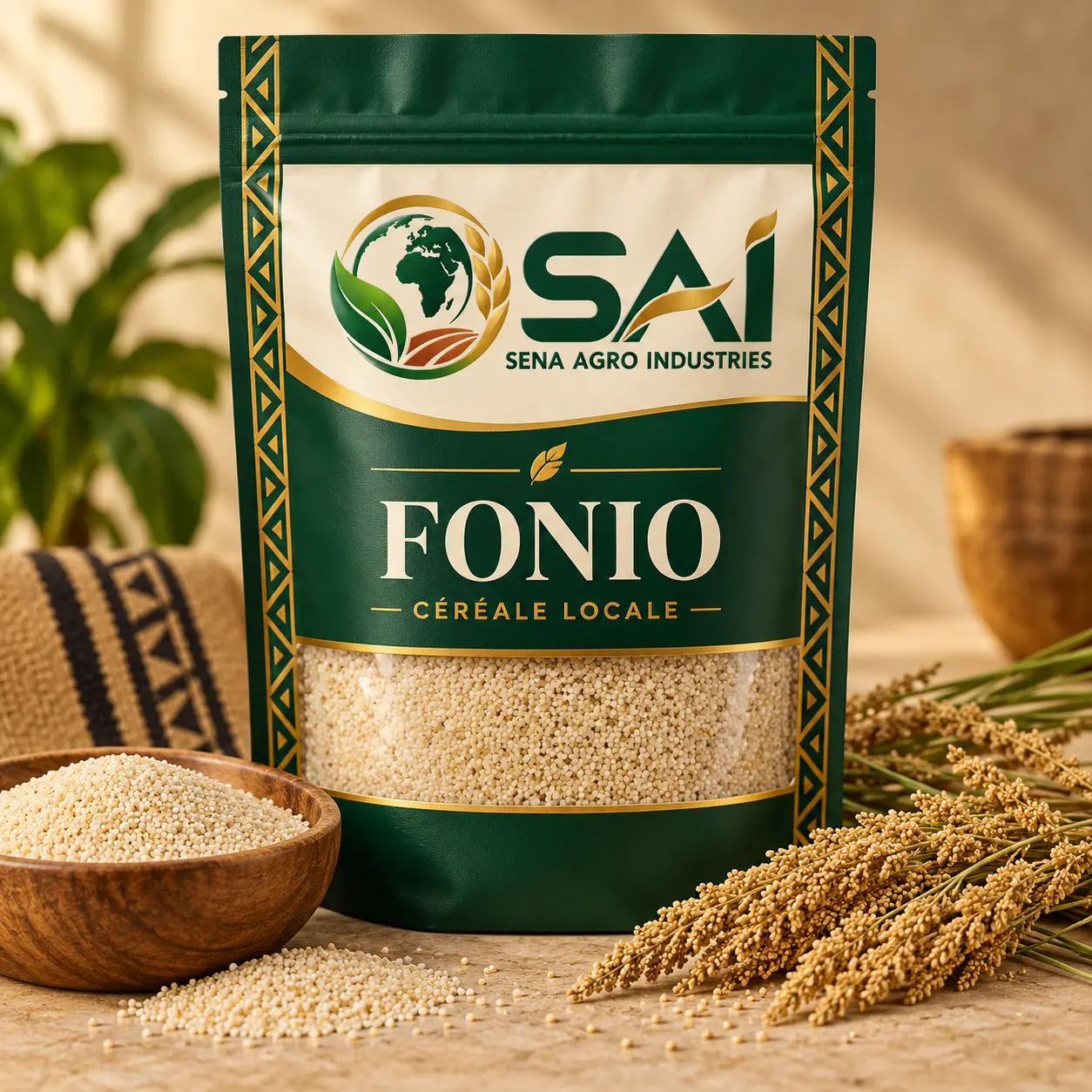 Fonio — emballage SENA AGRO INDUSTRIES