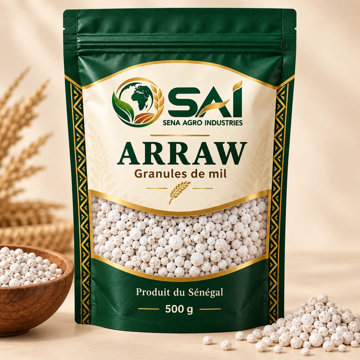 Arraw — emballage SENA AGRO INDUSTRIES
