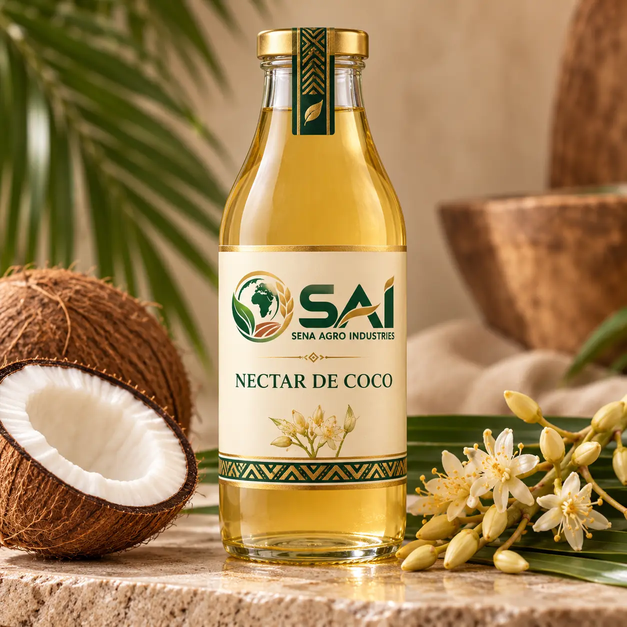 Nectar de coco — emballage SENA AGRO INDUSTRIES