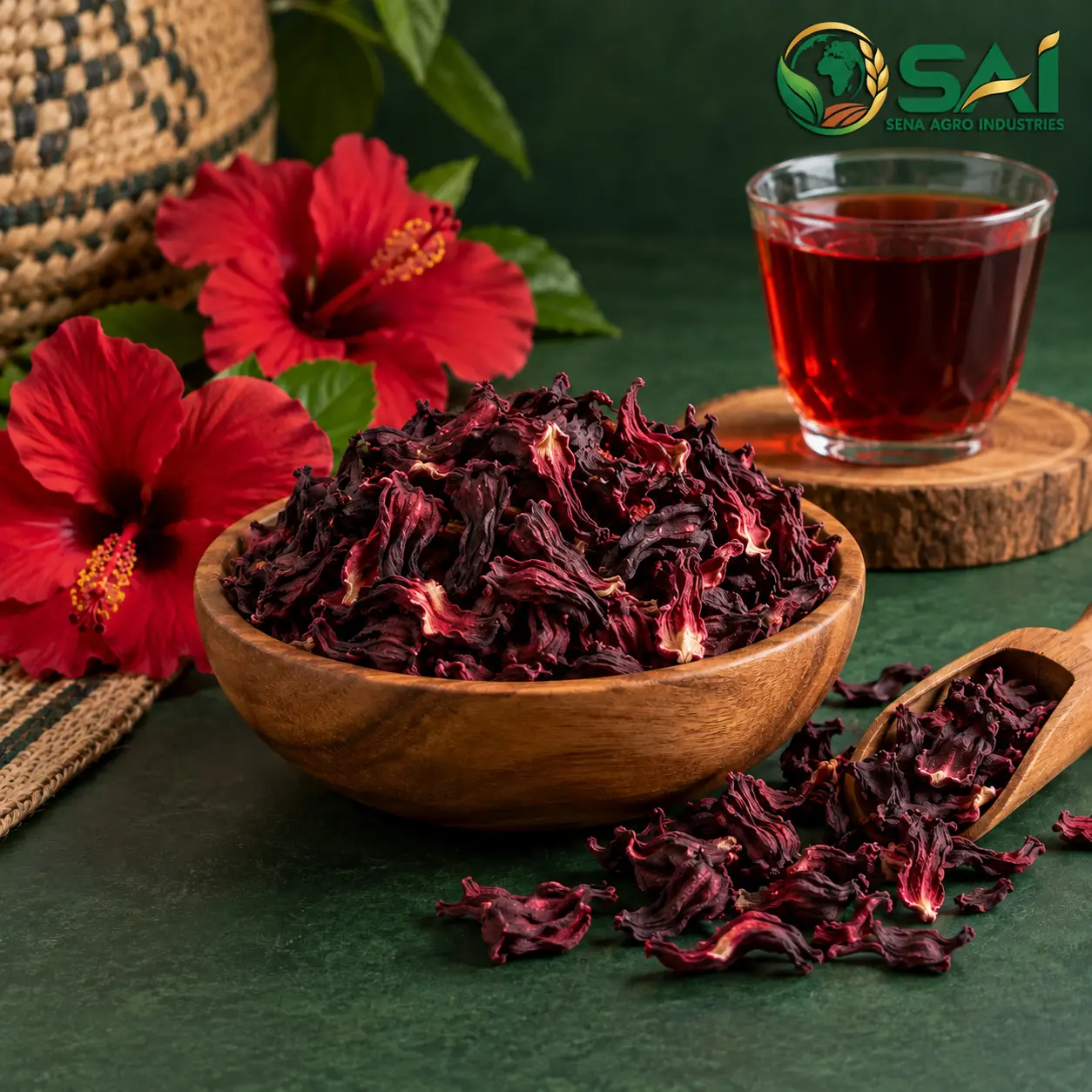 Thé d'hibiscus — produit SENA AGRO INDUSTRIES